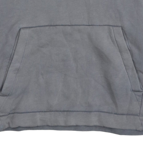 Nike Men's Grey Small 1/2 Zip Hoodie Sweatshirt Regular Fit