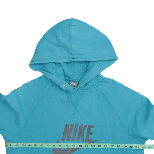 Nike Mens Blue Sportswear Pullover Hoodie Size M