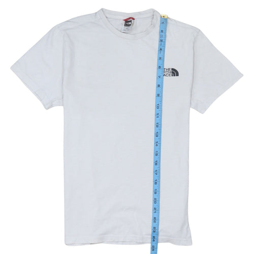 The North Face Men's White Crew Neck Cotton T-Shirt XS