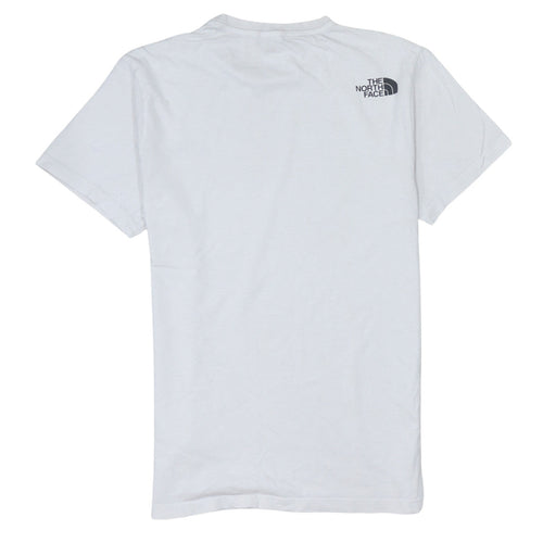 The North Face Men's White Crew Neck Cotton T-Shirt XS