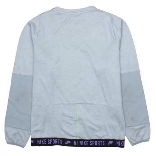 Nike Mens Grey XL Pullover Crew Neck Sports Sweatshirt
