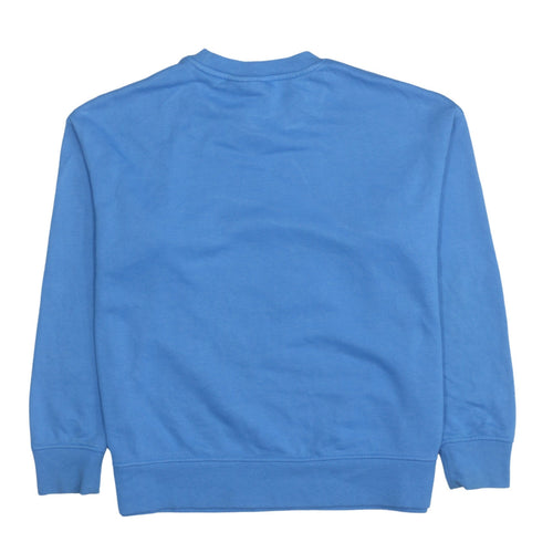 Disney Women Blue Stitch Aloha Pullover Sweatshirt Size S