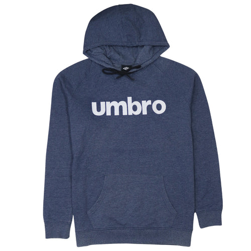 Umbro Men's Blue XL Pullover Hoodie Sports Fleece Sweatshirt