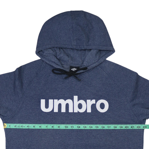 Umbro Men's Blue XL Pullover Hoodie Sports Fleece Sweatshirt