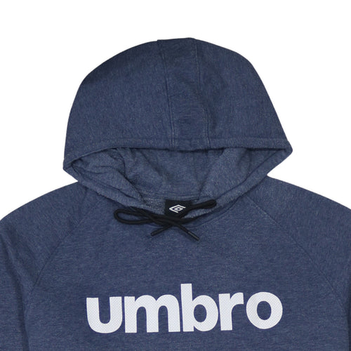 Umbro Men's Blue XL Pullover Hoodie Sports Fleece Sweatshirt