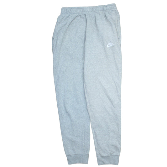 Nike Men's Grey Fleece Jogger Sweatpants Medium Regular Fit