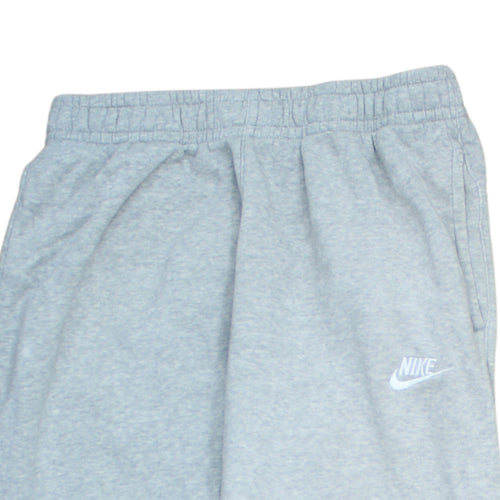 Nike Men's Grey Fleece Jogger Sweatpants Medium Regular Fit