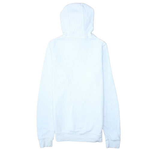 Nike Mens White XS Pullover Hoodie Fleece Sportswear Sweatshirt