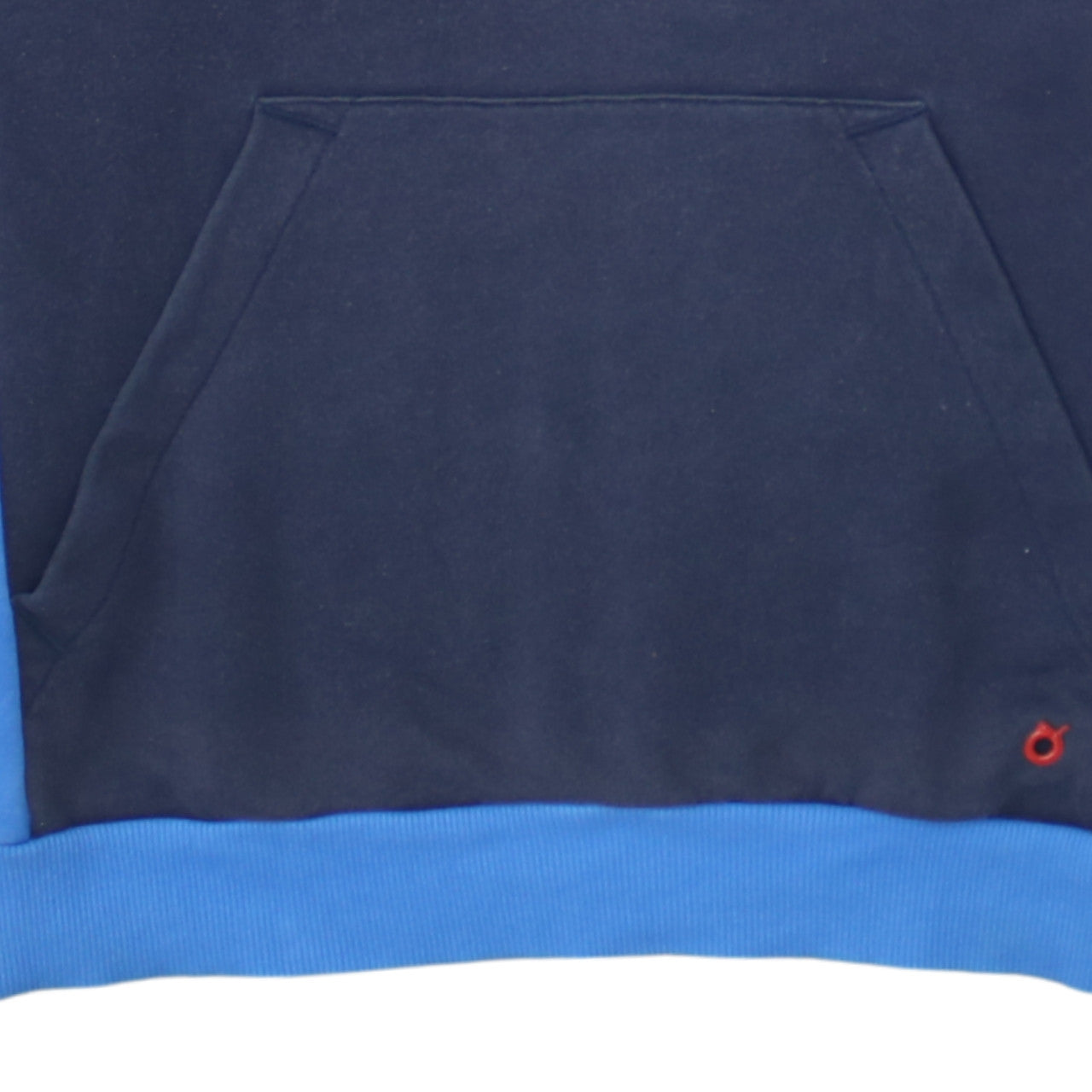 Puma Men Blue Pullover Hoodie Medium Logo Fleece Sweatshirt
