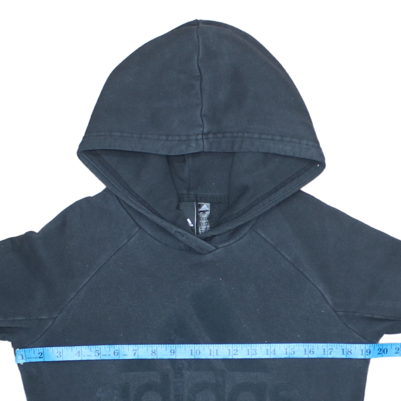 Adidas Womens Black Small Pullover Hoodie Long Sleeve Logo Sportswear