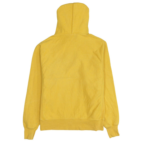 Champion Men’s Yellow Reverse Weave Pullover Hoodie Small
