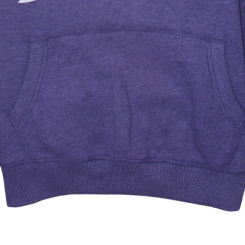 Superdry Women's Purple Pullover Hoodie M Graphic Print Casual