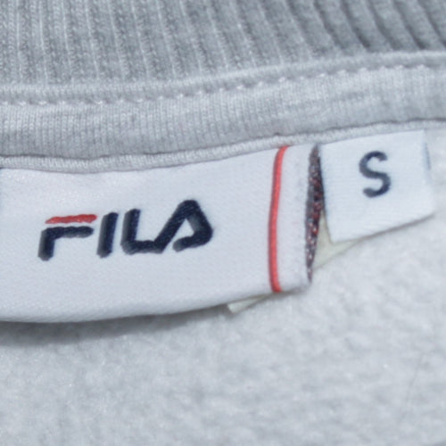 Fila Men's Grey Crew Neck Logo Sweatshirt Size S