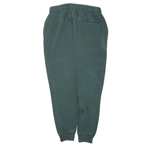 Gymshark Women Green Jogger Sweatpants S Regular Cotton Fleece Activewear
