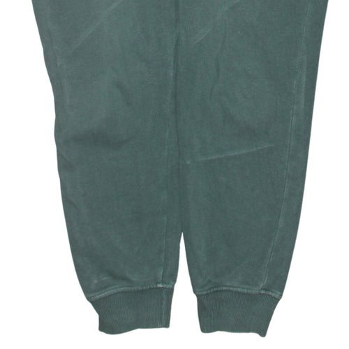 Gymshark Women Green Jogger Sweatpants S Regular Cotton Fleece Activewear