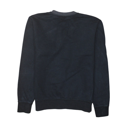Nike Men's Black Small Crew Neck Fleece Pullover Sweatshirt