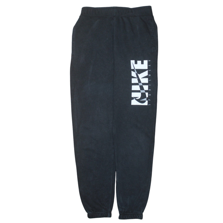Nike Men's Black Jogger Fleece Sweatpants Size S Elastic Waist