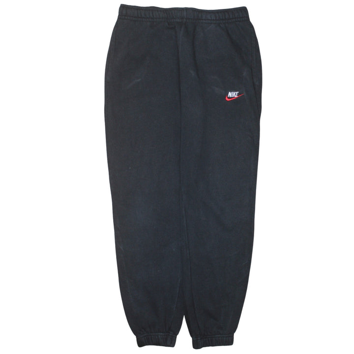 Nike Men’s Black XS Regular Fit Fleece Sweatpants Tapered Leg