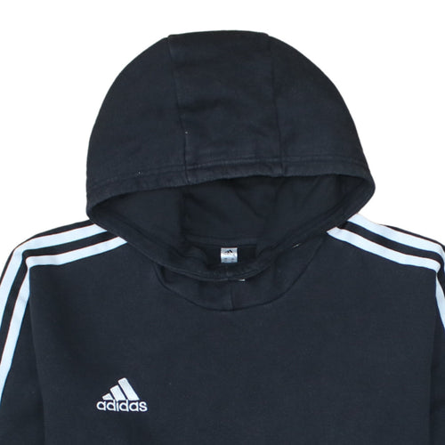 Adidas Men's Black XL Pullover Hoodie Fleece Sportswear