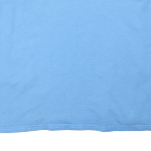 Levi's Men's Blue Colourblock Logo Cotton T-Shirt Size M
