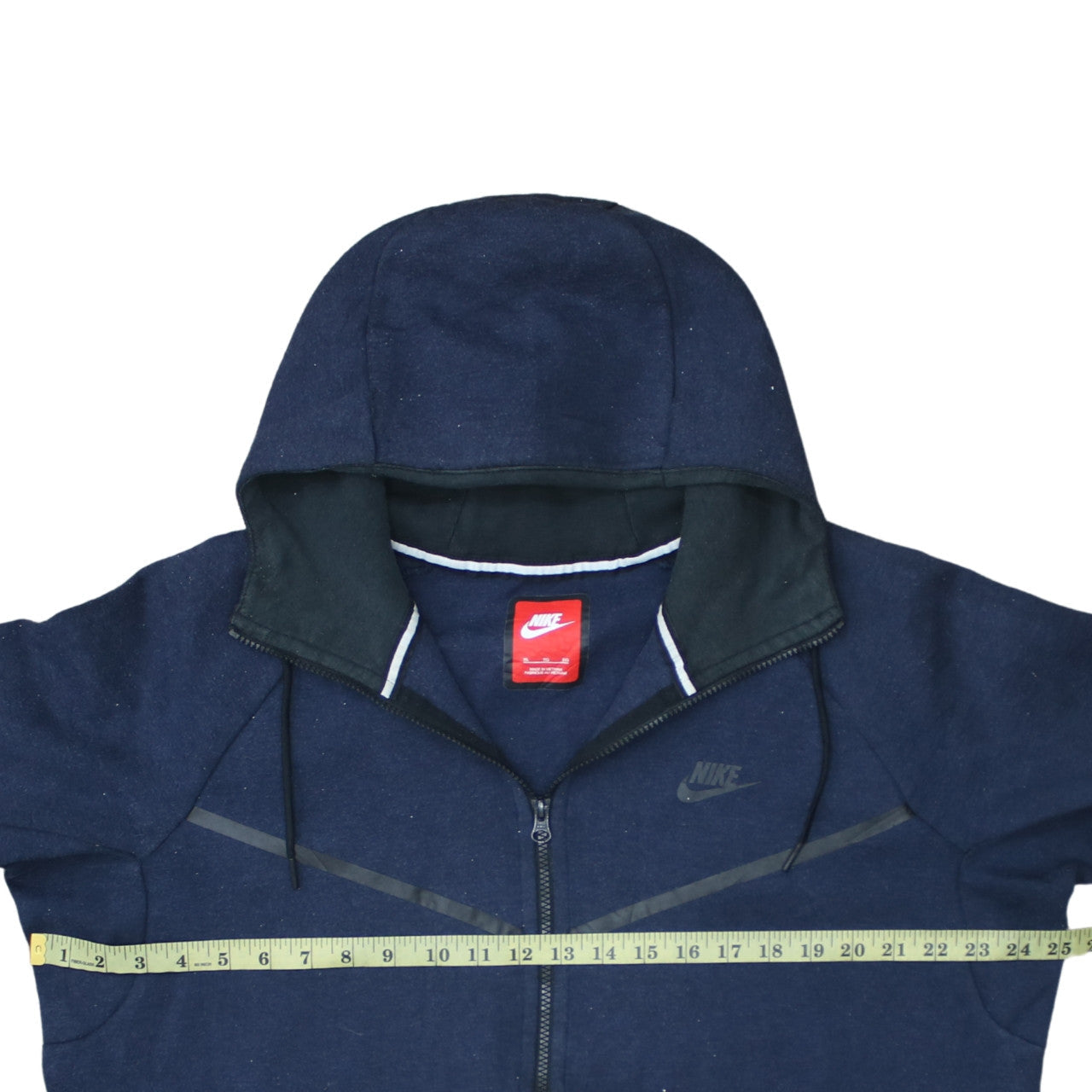 Nike Men's Blue Full Zip Hooded Sweatshirt XL Sports Fit