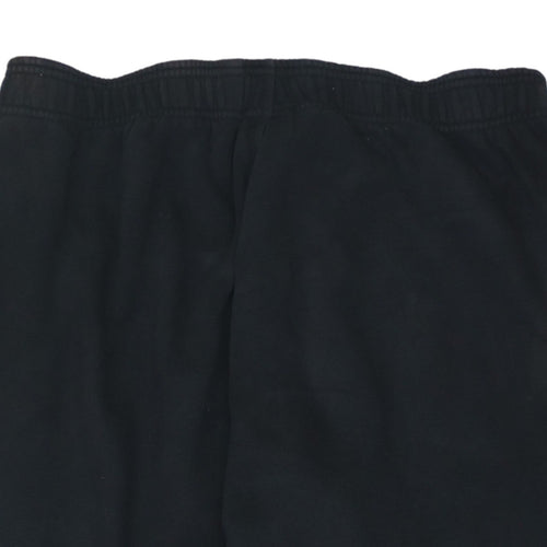 Adidas Men Black Fleece Jogger Sweatpants L Regular Fit Activewear