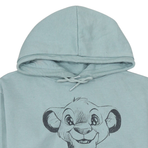 Disney Women Blue Simba Graphic Pullover Hoodie XS