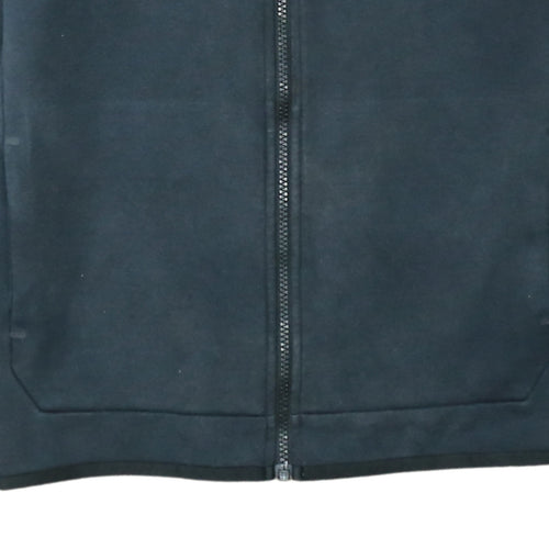 Nike Boys Black XL Full Zip Hoodie Fleece Sweatshirt 158-170cm