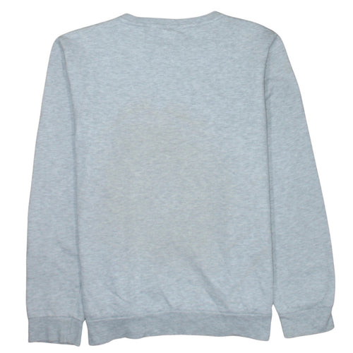 Disney Womens Grey Minnie Mouse Sweatshirt M Crew Neck Pullover