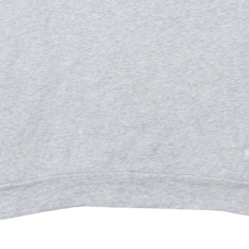 Puma Womens Grey XS Long Sleeve Pullover Sweatshirt Dress