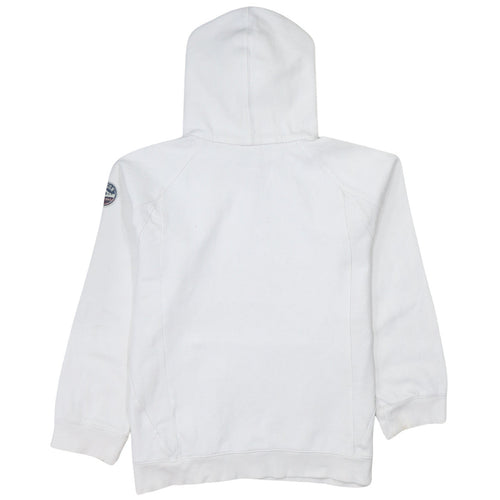 Nike Boys White Oregon Pullover Hoodie Size 12-13 Years Fleece Lined