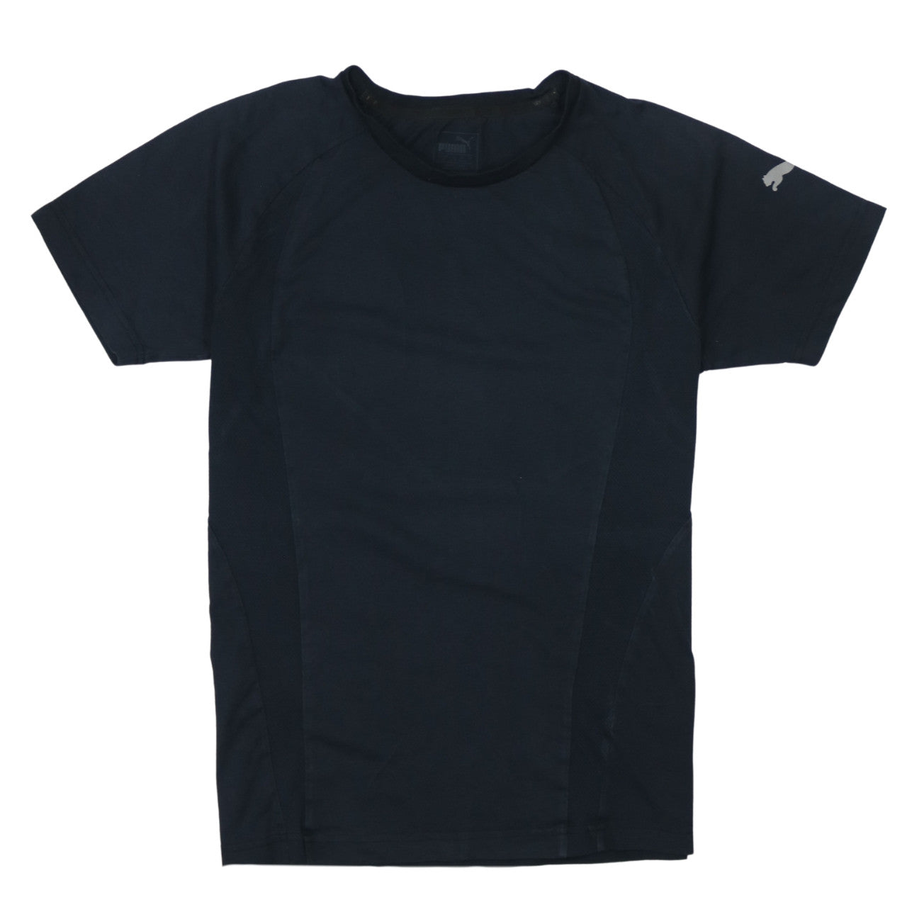 Puma Men's Black Small Athletic Fit Short Sleeve T-Shirt