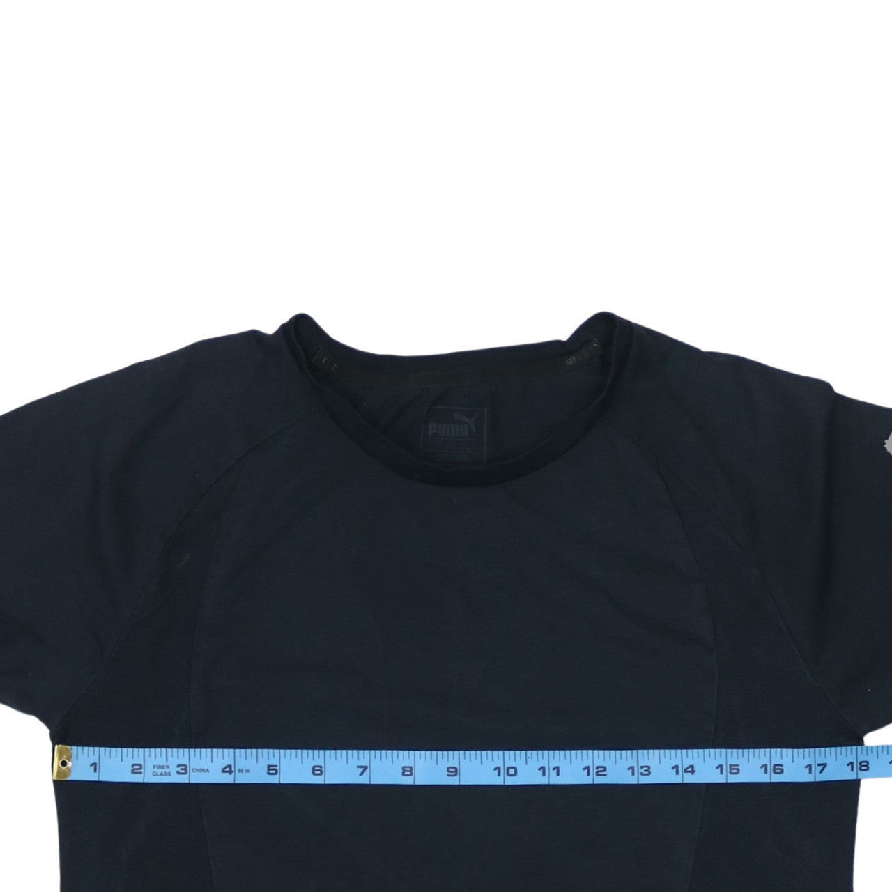 Puma Men's Black Small Athletic Fit Short Sleeve T-Shirt