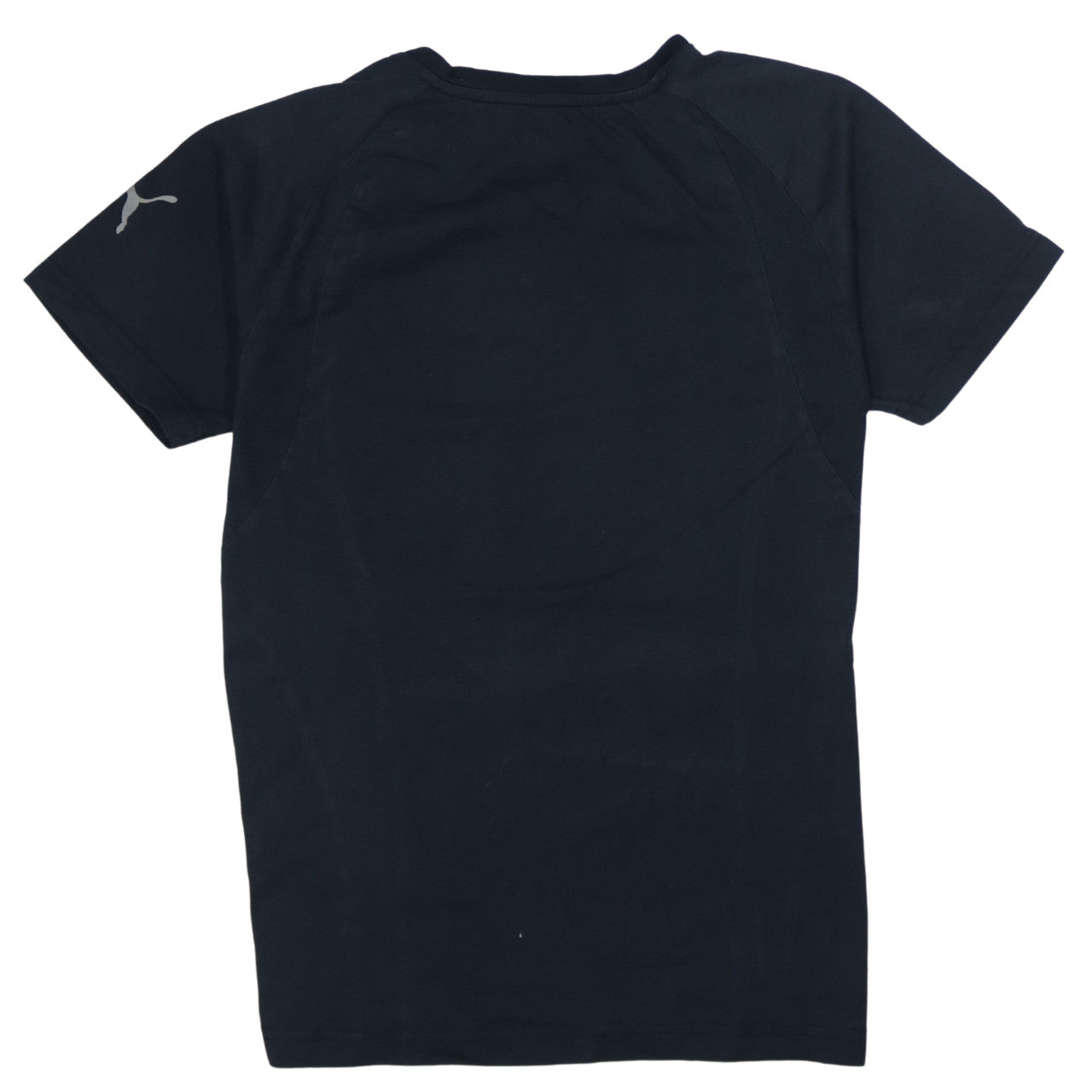 Puma Men's Black Small Athletic Fit Short Sleeve T-Shirt