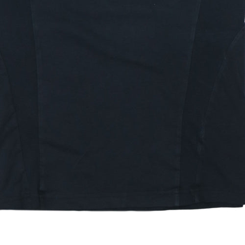 Puma Men's Black Small Athletic Fit Short Sleeve T-Shirt