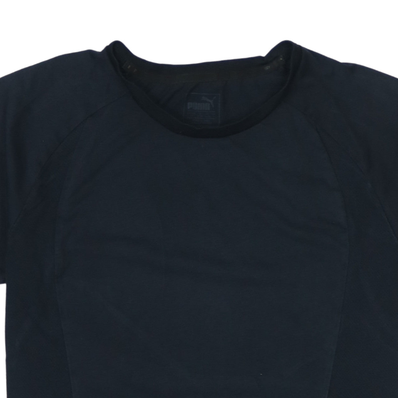 Puma Men's Black Small Athletic Fit Short Sleeve T-Shirt