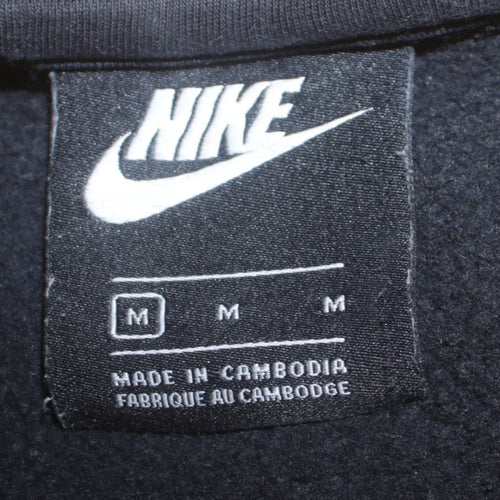 Nike Women's Black Crew Neck Pullover Sweatshirt M
