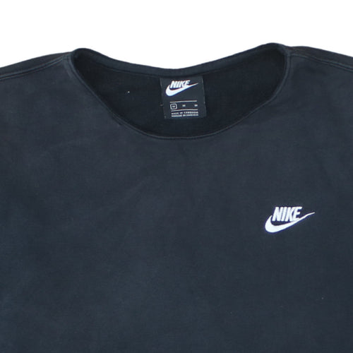 Nike Women's Black Crew Neck Pullover Sweatshirt M