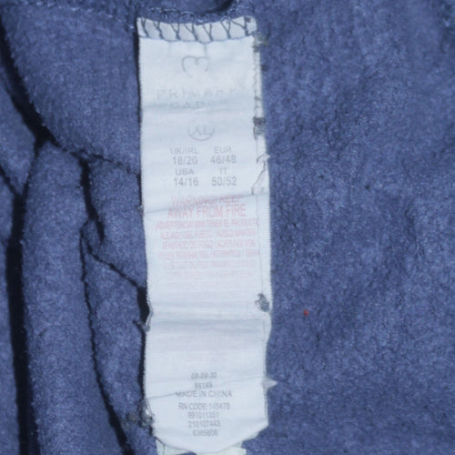 Disney Womens Blue Stitch Sweatshirt XL Lilo & Stitch Graphic Pullover