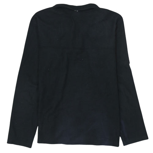 The North Face Boys Black Fleece Quarter Zip Pullover Sweatshirt XL 18-20
