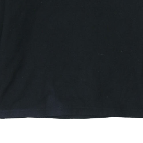 The North Face Boys Black Fleece Quarter Zip Pullover Sweatshirt XL 18-20