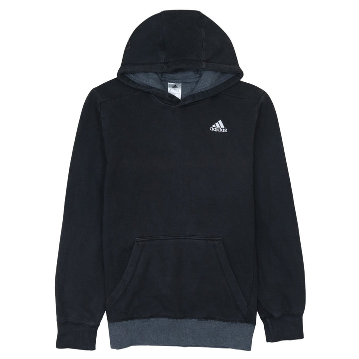 Adidas Men's Black Pullover Hoodie Small Regular Fit Sportswear