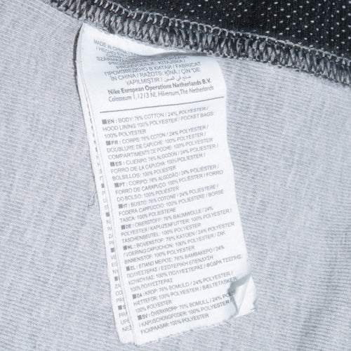 Nike Men's Grey Full Zip Hoodie XL Sportswear Sweatshirt