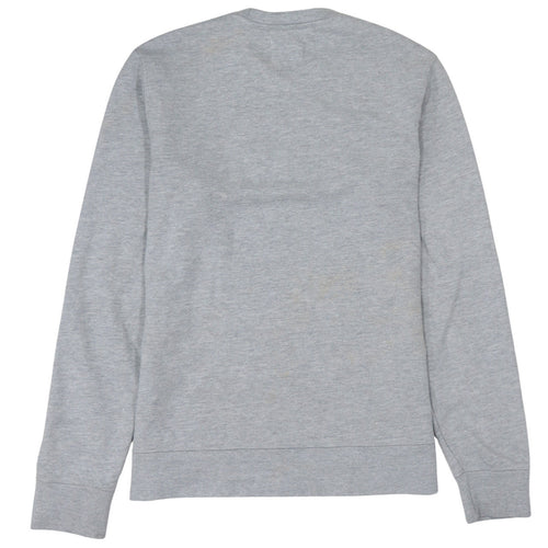 Champion Men's Grey Small Pullover Sweatshirt Crew Neck Embroidered Logo