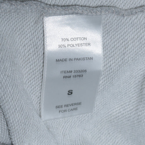 Champion Men's Grey Small Pullover Sweatshirt Crew Neck Embroidered Logo