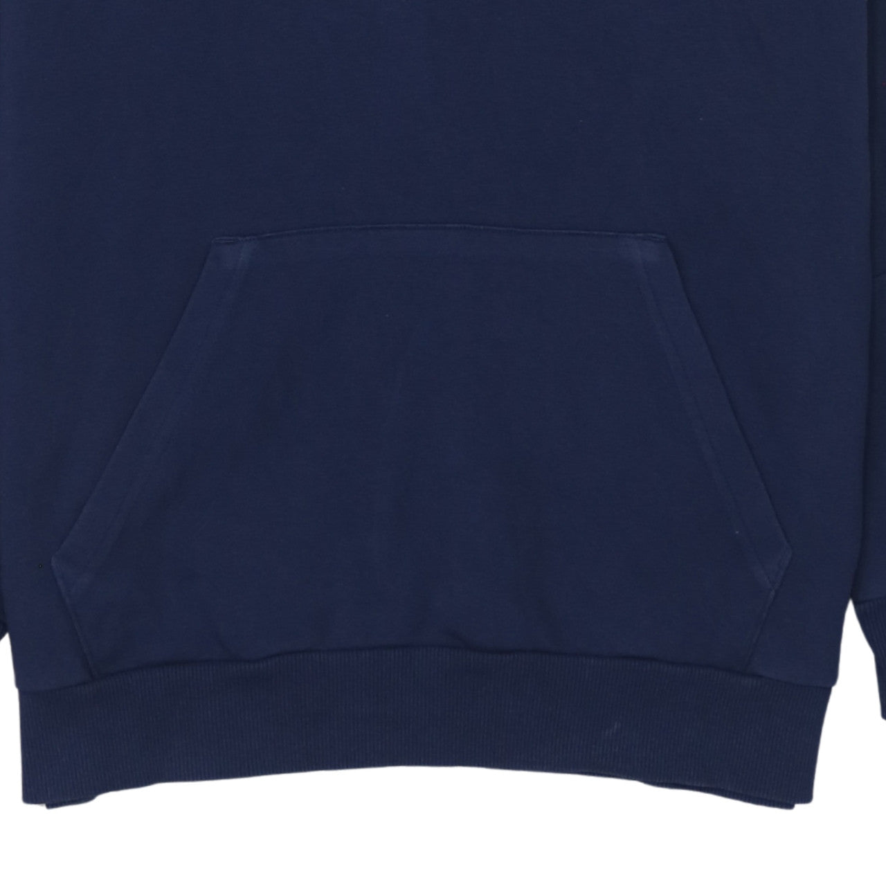 Puma Men's Blue Pullover Hoodie Size M Logo Sportswear Sweatshirt