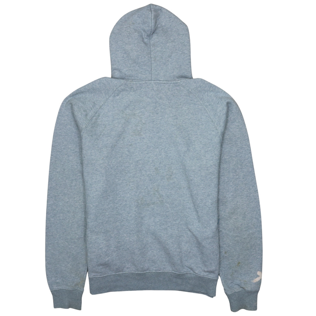Nike Men's Grey Pullover Hoodie L Graphic Print Just Do It Sports