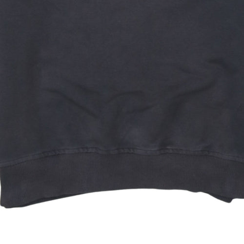 Lacoste Men's Black Crew Neck Pullover Sweatshirt Size S