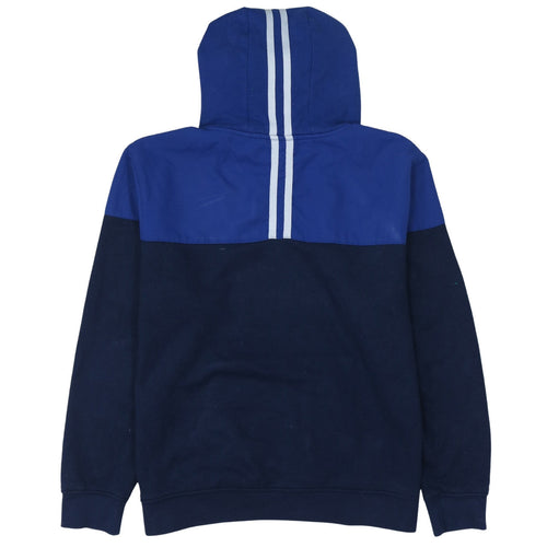 Lonsdale Mens Blue Pullover Hoodie XL Sports Fleece Sweatshirt