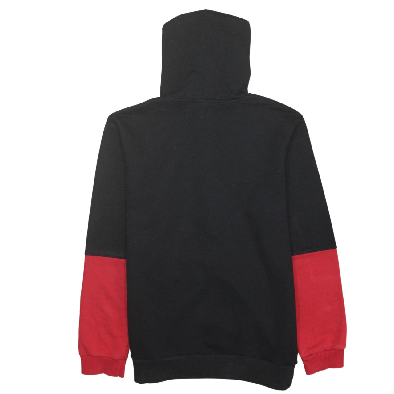 adidas Men's Black & Red XL 1/2 Zip Hoodie Sweatshirt Essentials
